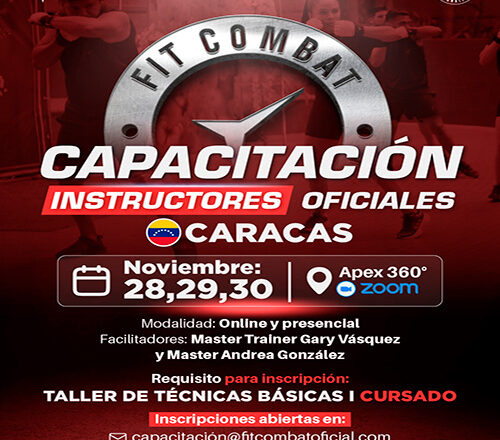 Capacitación Instructores Oficiales Presencial y Online (Caracas)