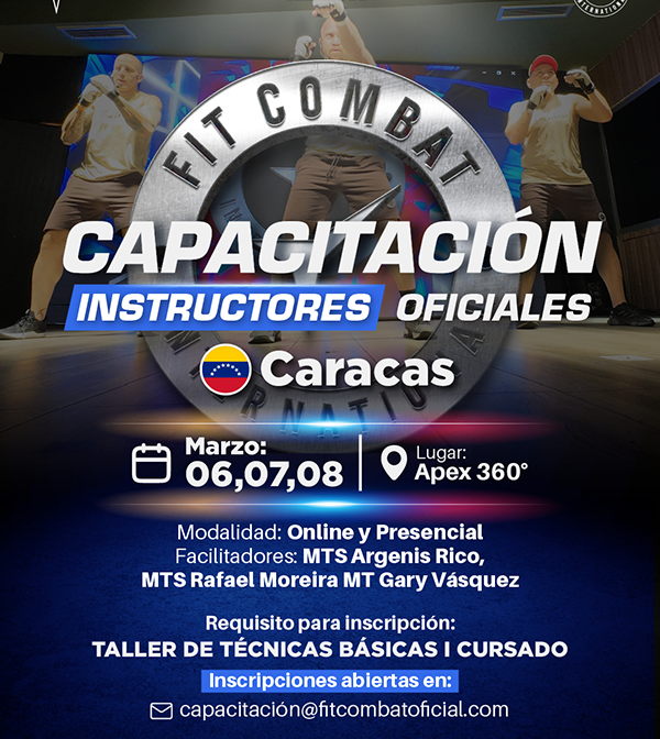 Capacitación Instructores Oficiales 06,07,08-Marzo – Caracas