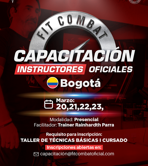 Capacitación Instructores Oficiales 20,21,22,23-Marzo – Bogotá