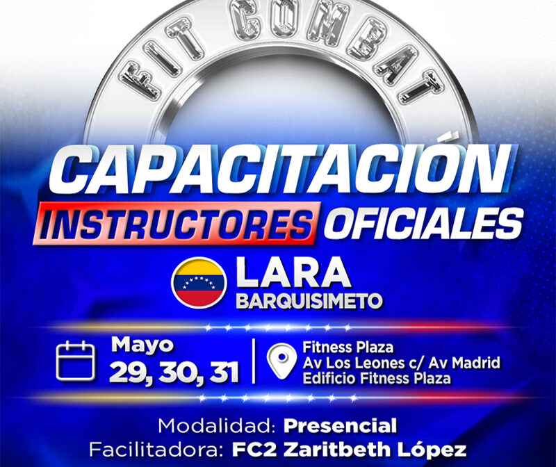 Capacitación Instructores Oficales 29,30,31 Mayo – Lara