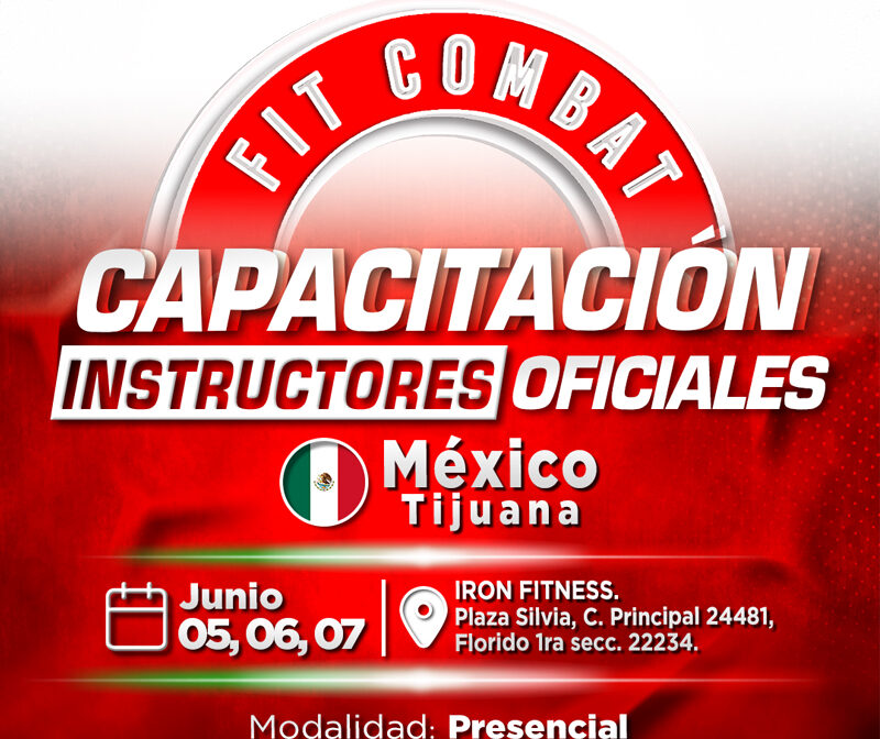 Capacitación Instructores Oficales 05,06,07 Junio – México