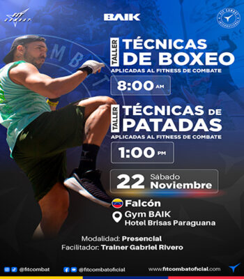 Taller de Técnicas de Boxeo & Taller Técnicas de Patadas (Falcón)