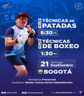 Taller de Técnicas de Patadas y Taller de Técnicas de Boxeo (Bogotá)